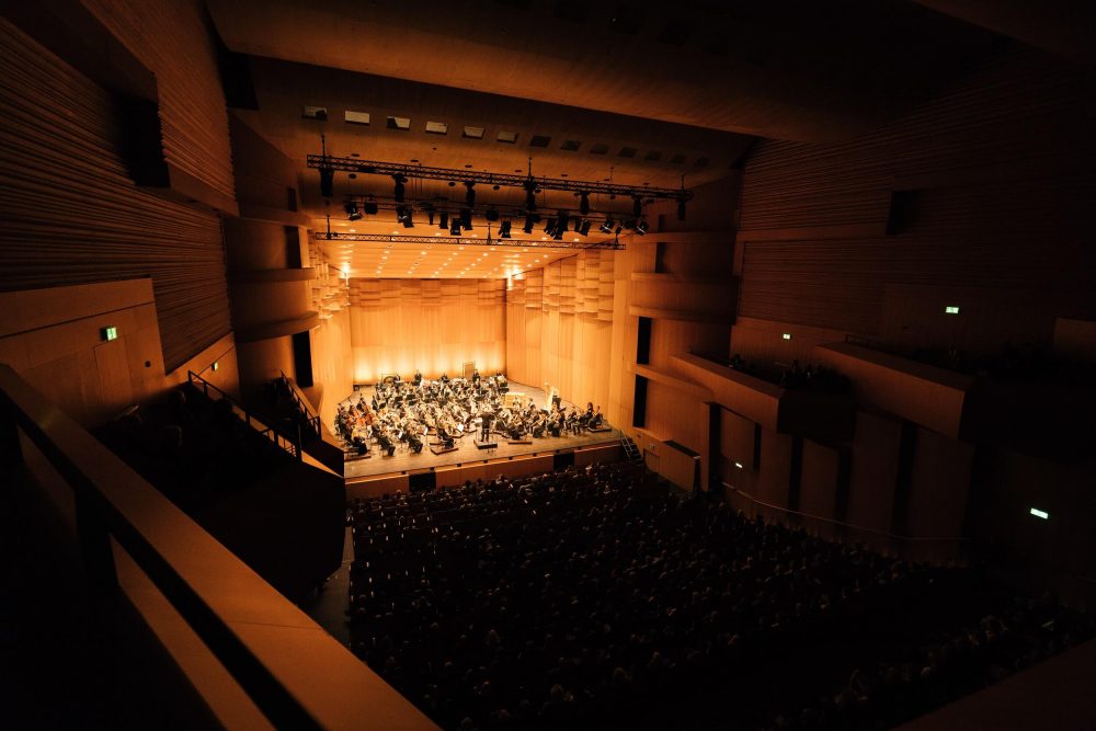 Konzertsaal im LAC (Bild: Milo Zanecchia)