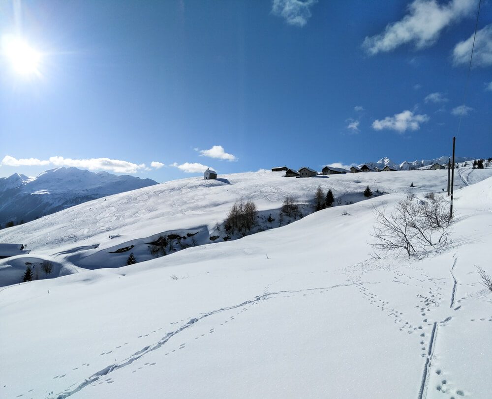 Schneeschuwandern im Tessin (Bild: Mor65_Mauro Piccardi - shutterstock.com)