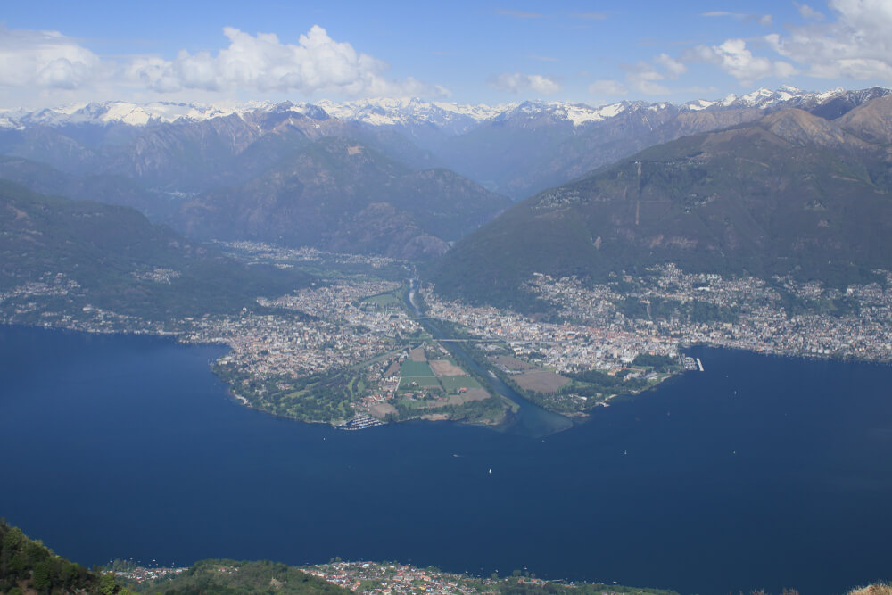 Panorama Lago Maggiore, Ascona und Locarno (Bild: A. Overeem - shutterstock.com)